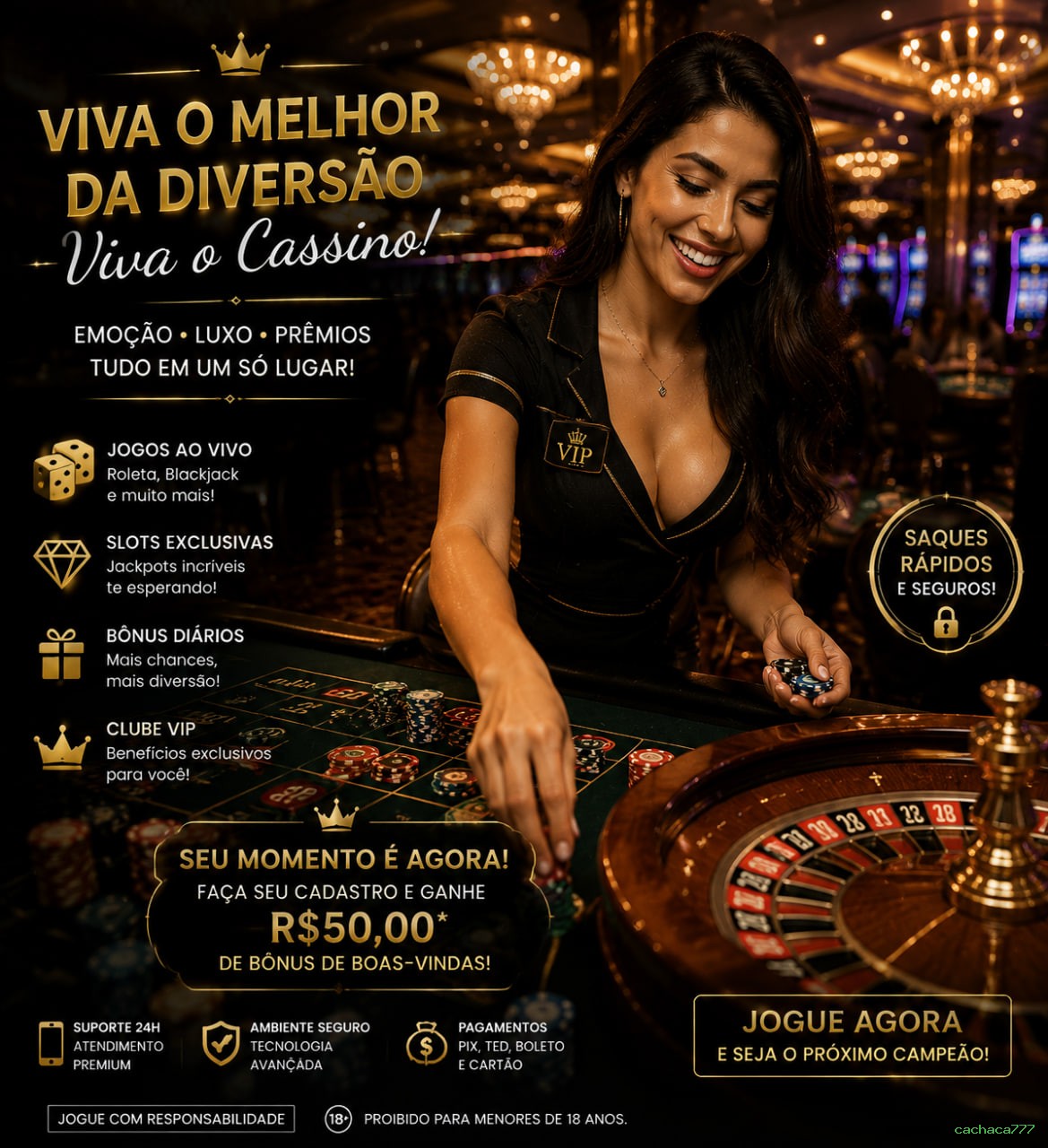 Página oficial da cachaca777 no Facebook